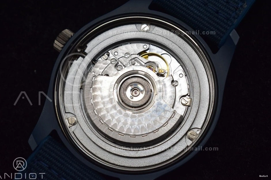 Sport Best Blue Edition Strap on Blue for M+F Pilot Ceramic Nylon Good' Watch A2892 of 'Laureus 1123